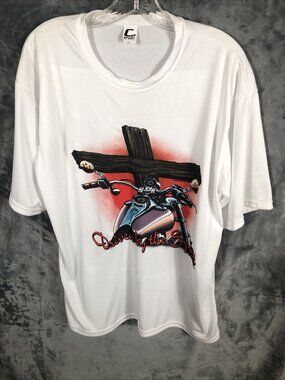 C2 Sport "Driven By The Spirit" White Graphic T-Shirt